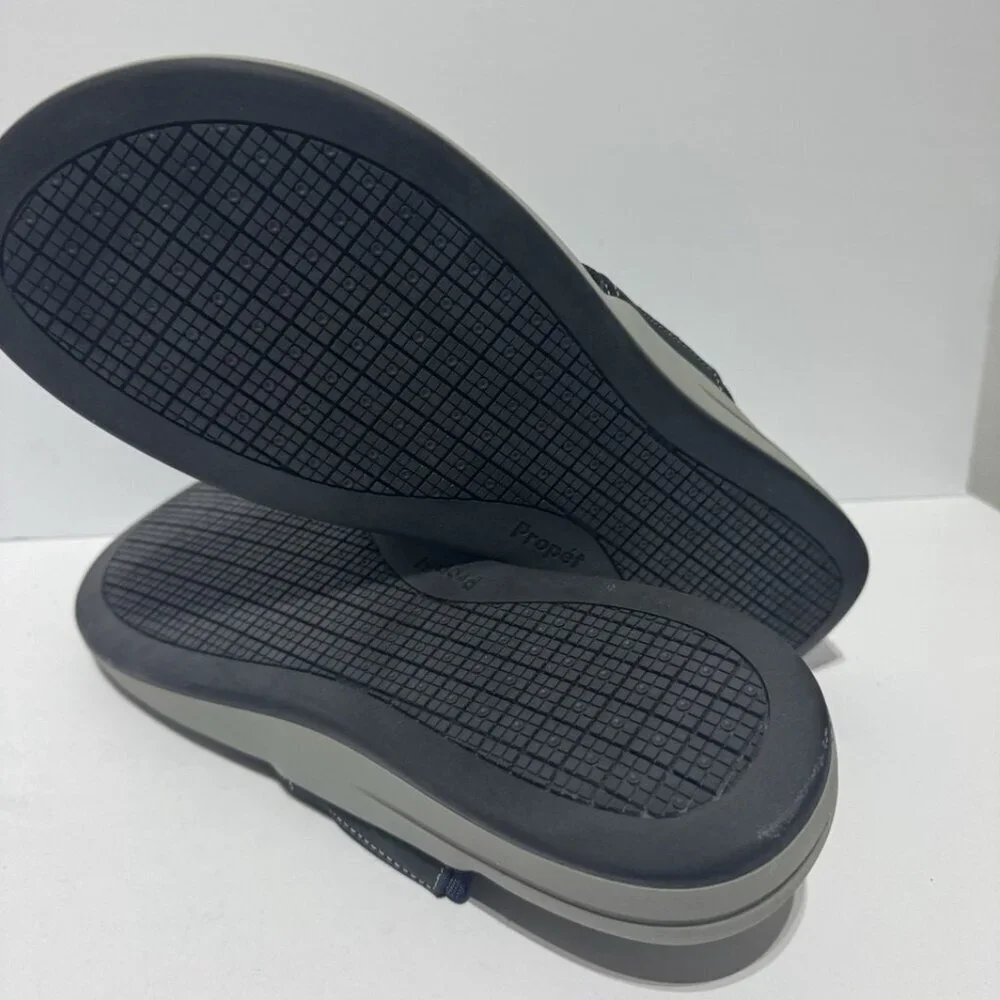 Propet Mens Easton Sandal Navy Size 14 M